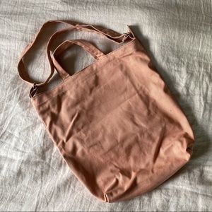 Blush Pink Baggu Canvas Tote